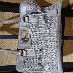 Cole Haan VINTAGE  Woven leather bag.